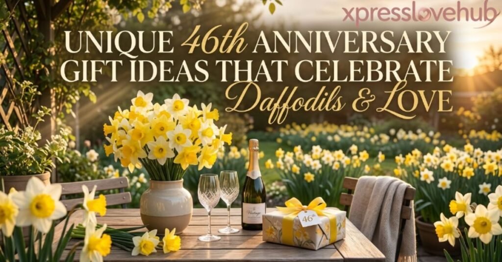 Unique 46th Anniversary Gift Ideas That Celebrate Daffodils & Love