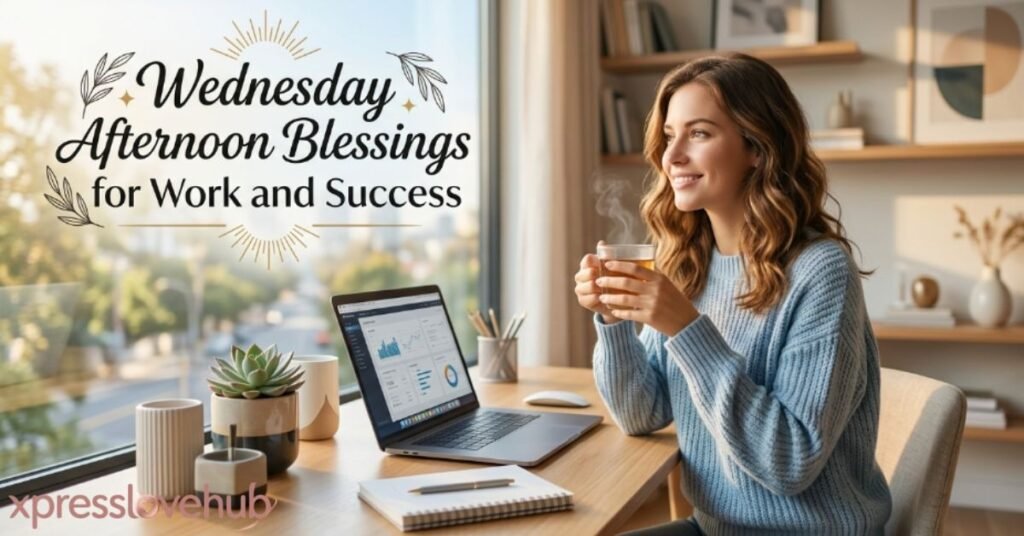 Wednesday Afternoon Blessings for Work and Success