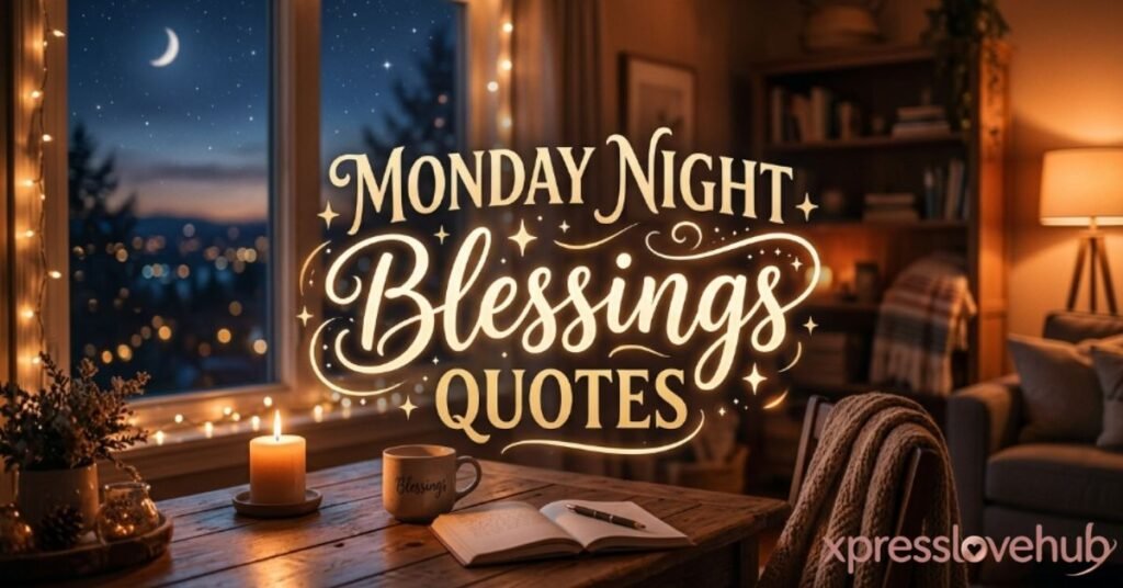 Monday Night Blessings Quotes