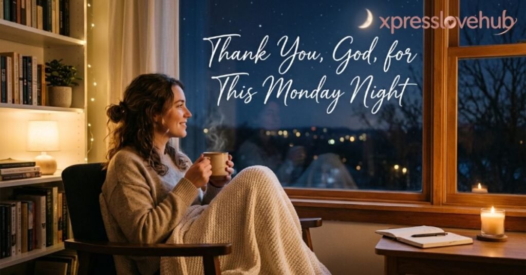 Thank You, God, for This Monday Night