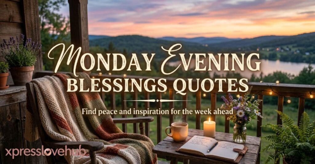 Monday Evening Blessings Quotes