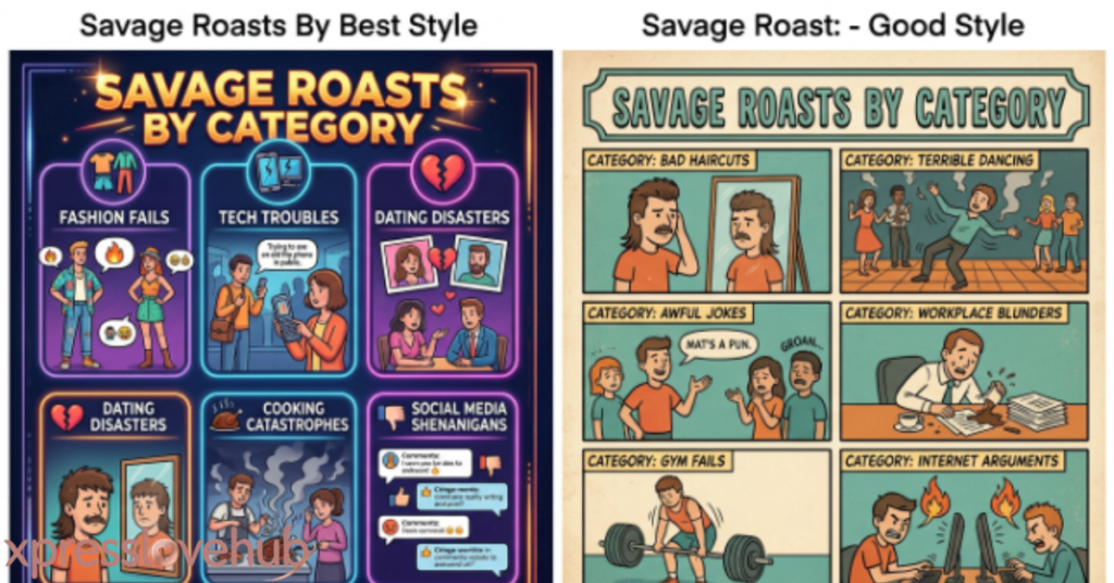 Savage Roasts By Category