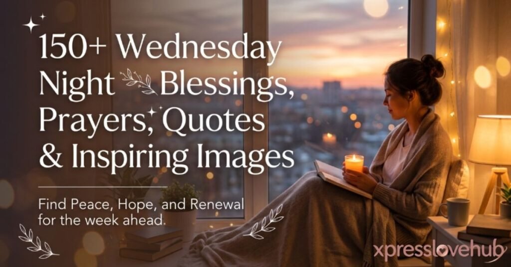 150+ Wednesday Night Blessings, Prayers, Quotes & Inspiring Images