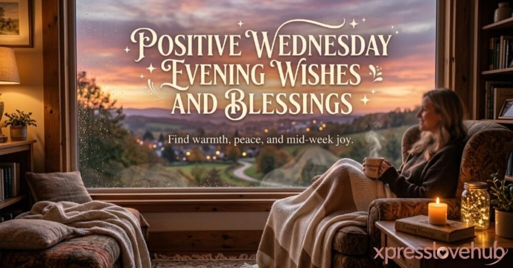 Positive Wednesday Evening Wishes and Blessings