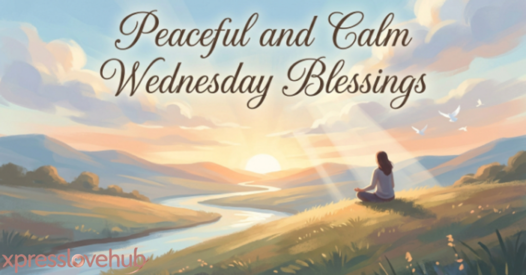 Peaceful and Calm Wednesday Blessings