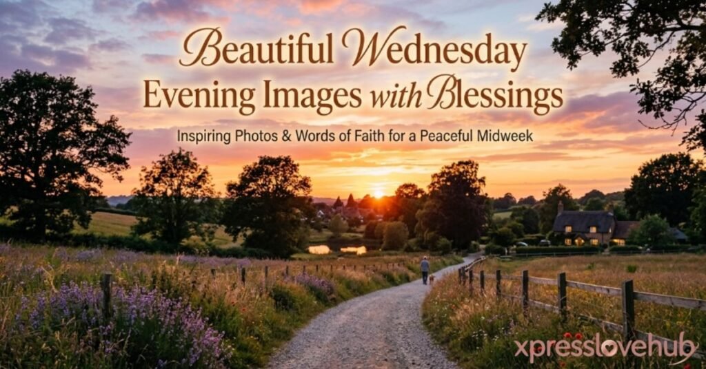 Beautiful Wednesday Evening Images with Blessings