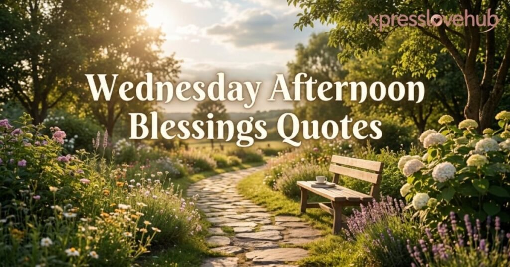 Wednesday Afternoon Blessings Quotes