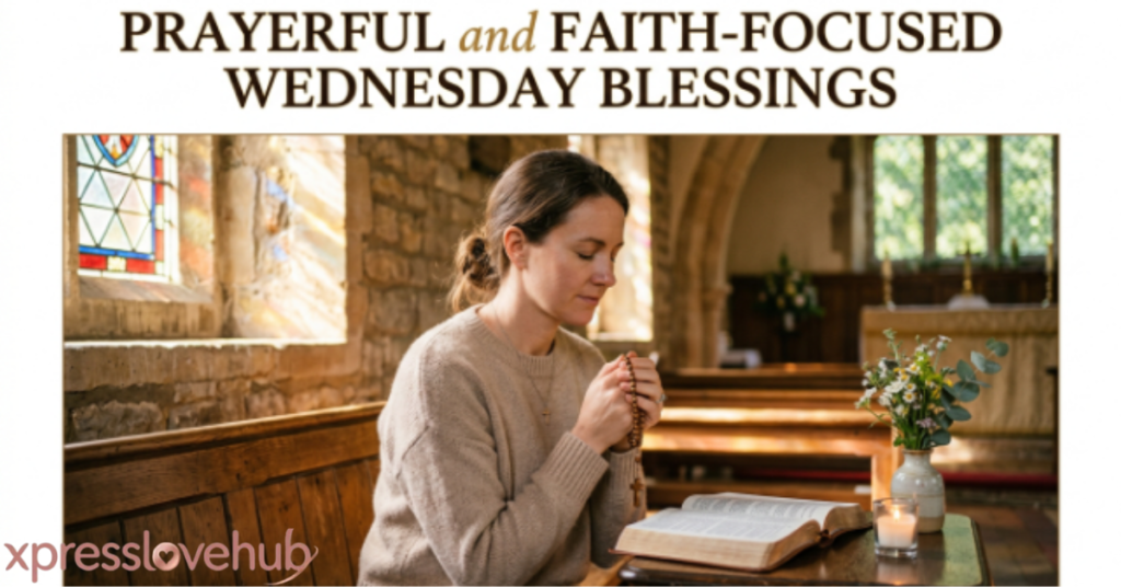 Prayerful and Faith-Focused Wednesday Blessings