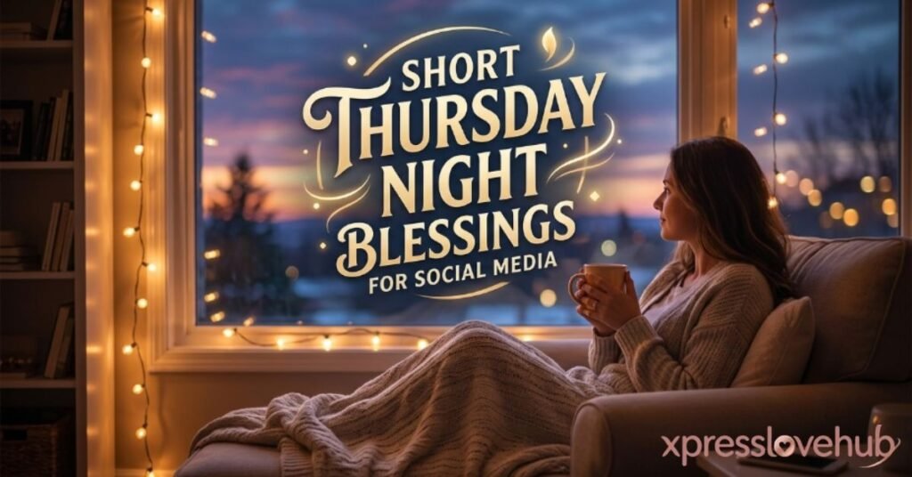 Short Thursday Night Blessings for Social Media