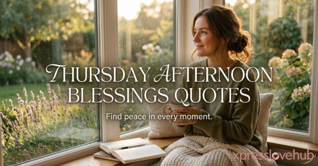Thursday Afternoon Blessings Quotes