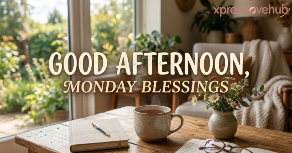 Good Afternoon, Monday Blessings