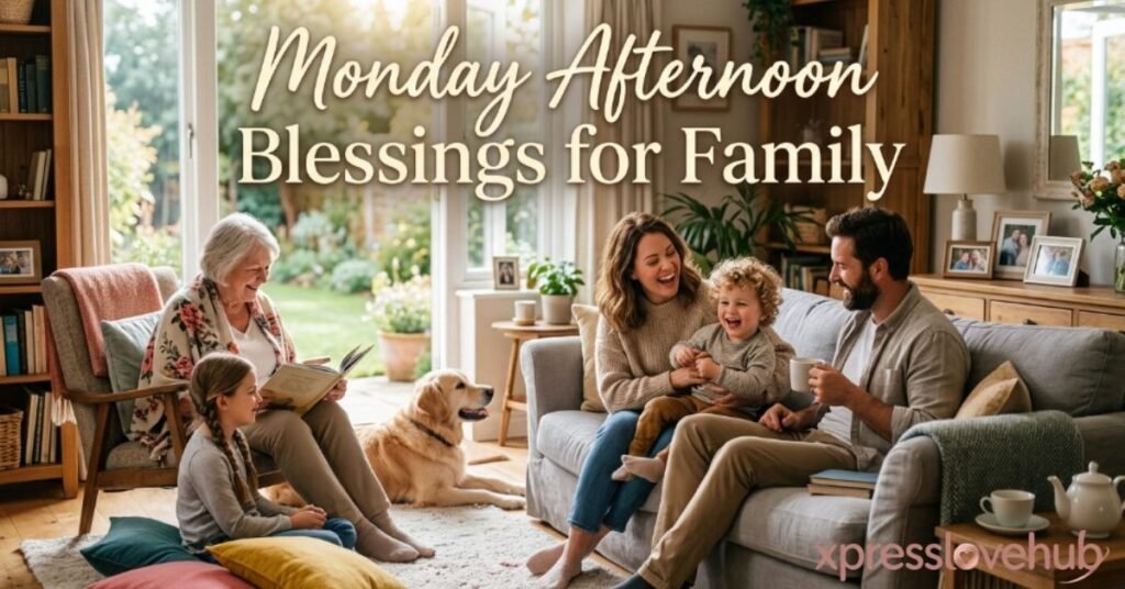 Monday Afternoon Blessings for Family