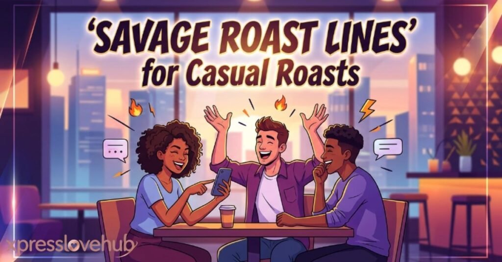Savage Roast Lines for Casual Roasts