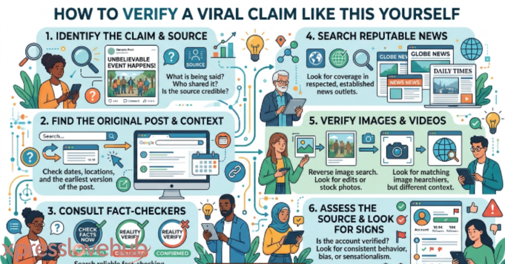 How to Verify a Viral Claim Like This Yourself