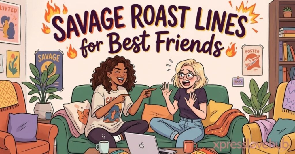 Savage Roast Lines for Best Friends