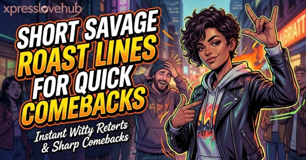 Short Savage Roast Lines for Quick Comebacks