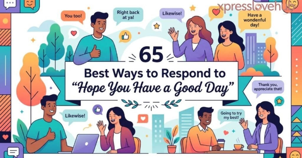 65 Best Ways to Respond to "Hope You Have a Good Day"