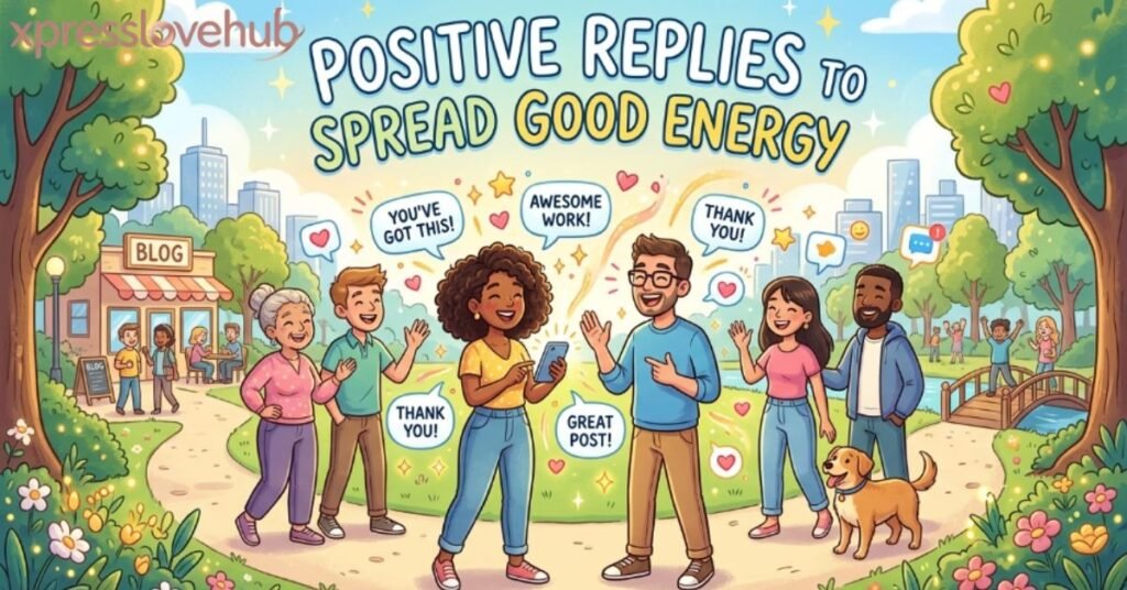 Positive Replies to Spread Good Energy