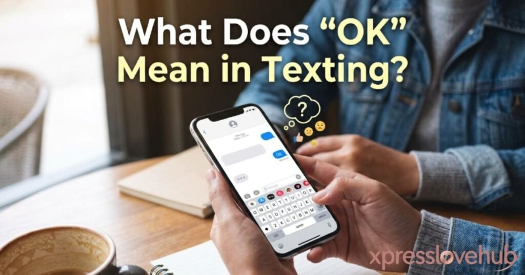 What Does "OK" Mean in Texting?