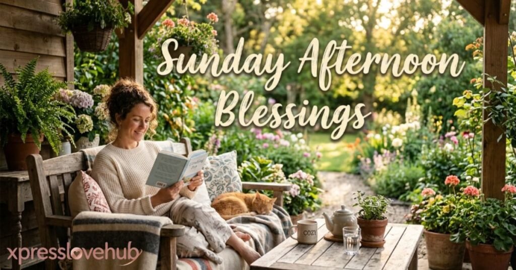 Sunday Afternoon Blessings
