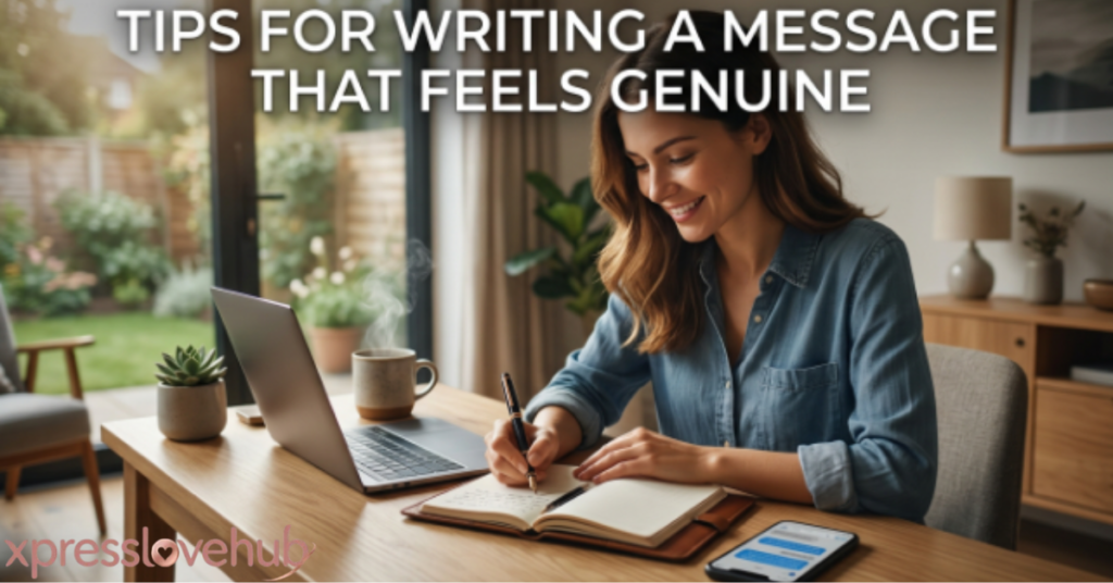 Tips for Writing a Message That Feels Genuine