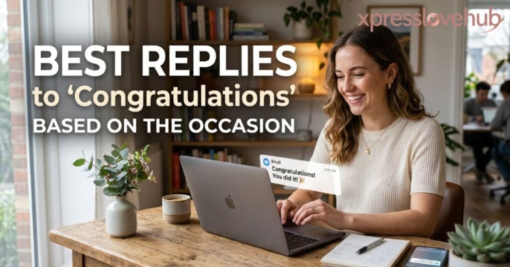 Best Replies to "Congratulations" Based on the Occasion