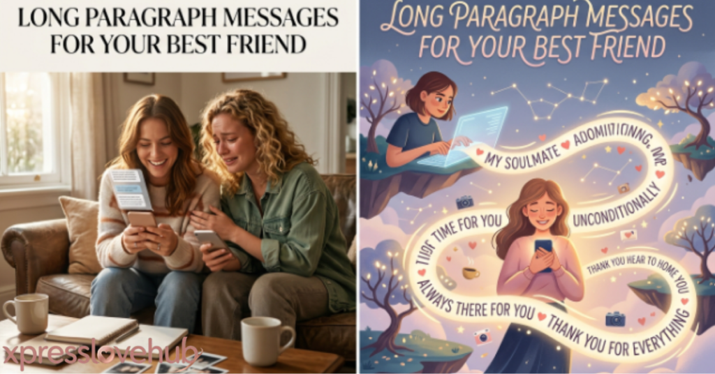 Long Paragraph Messages for Your Best Friend
