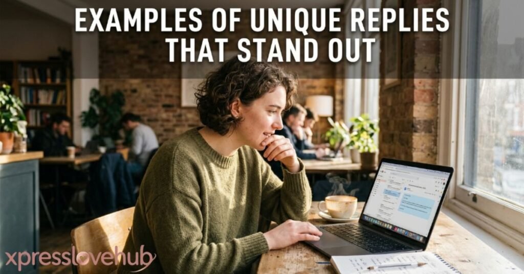 Examples of Unique Replies That Stand Out