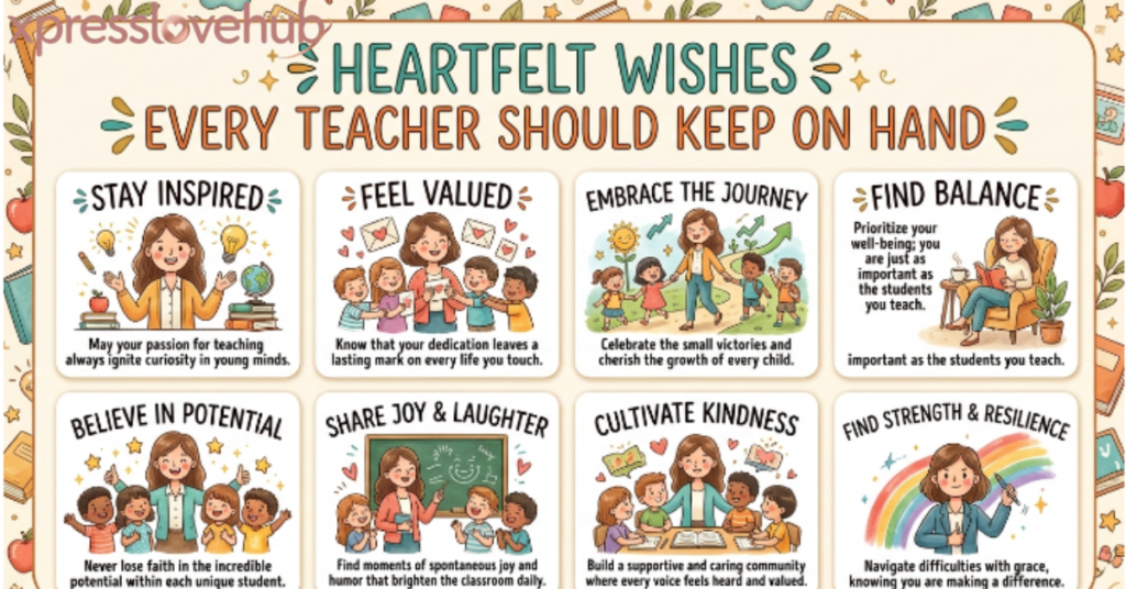 Heartfelt Wishes Every Teacher Should Keep on Hand