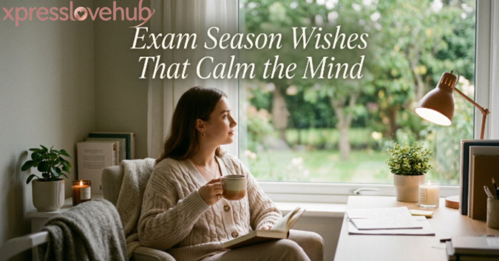 Exam Season Wishes That Calm the Mind