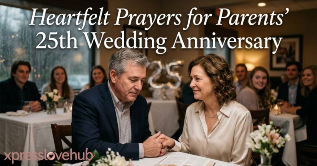 Heartfelt Prayers for Parents' 25th Wedding Anniversary