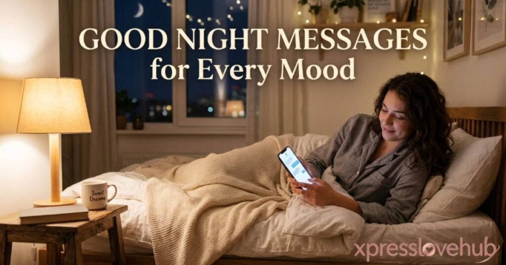 Good Night Messages for Every Mood