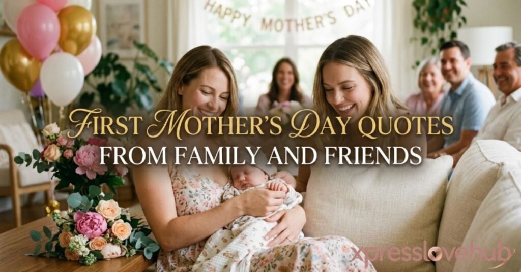First Mother's Day Quotes from Family and Friends